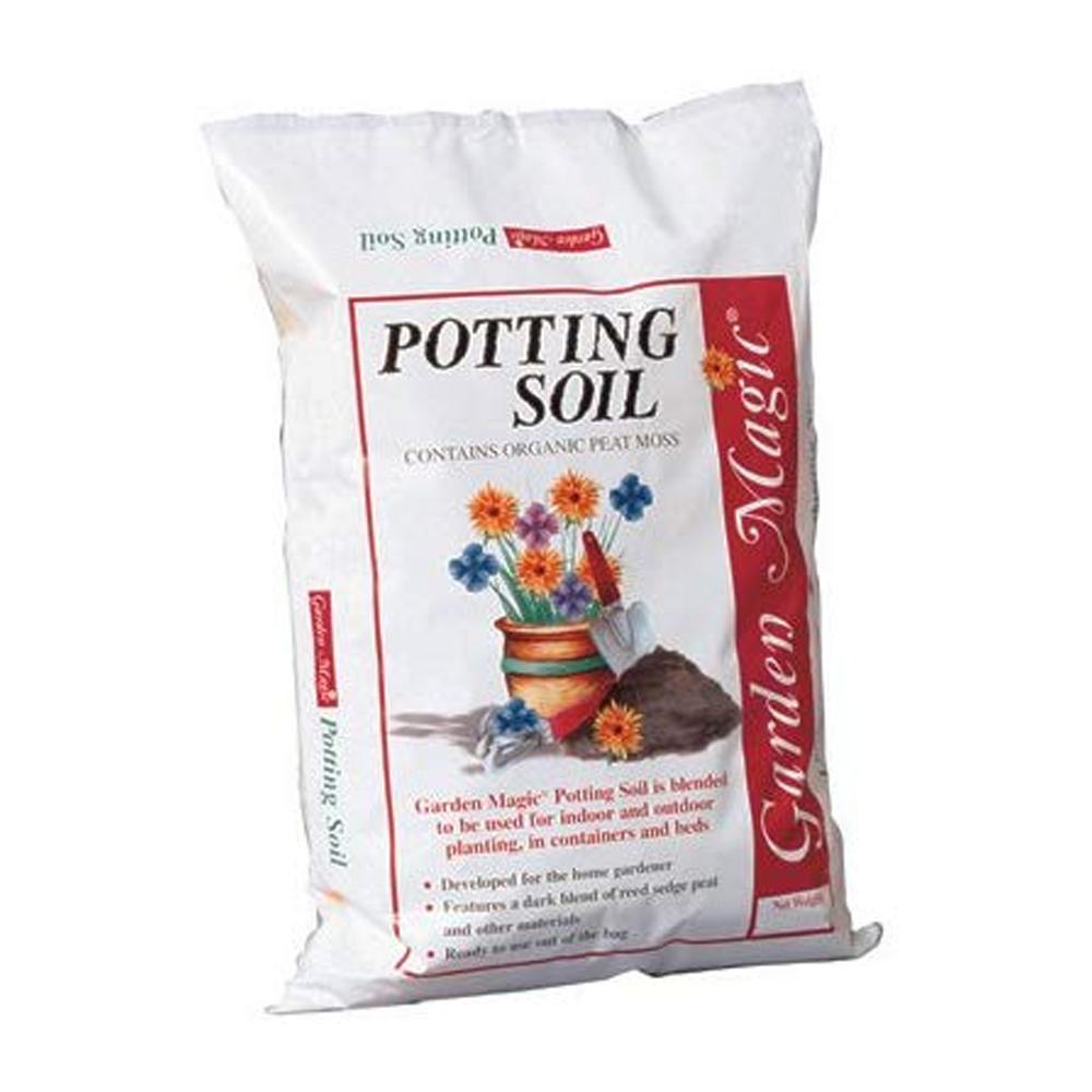 40 lbs. Organic Planting Potting Top Soil Blend Bag-GARD-130065 - The