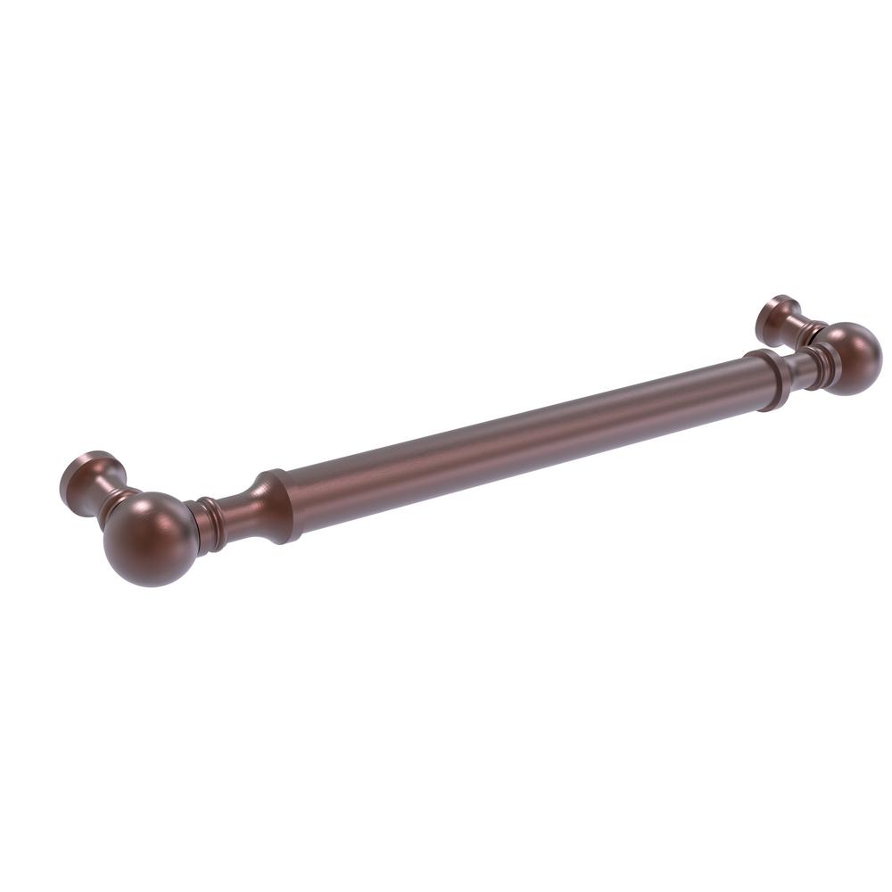 Allied Brass 8 In Center To Center Door Pull In Antique Copper W