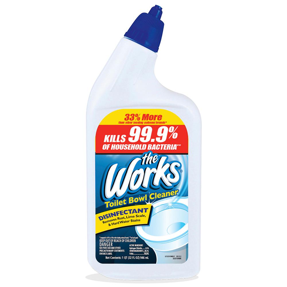 The Works Basic Bathroom Cleaner With Bleach Sds Image