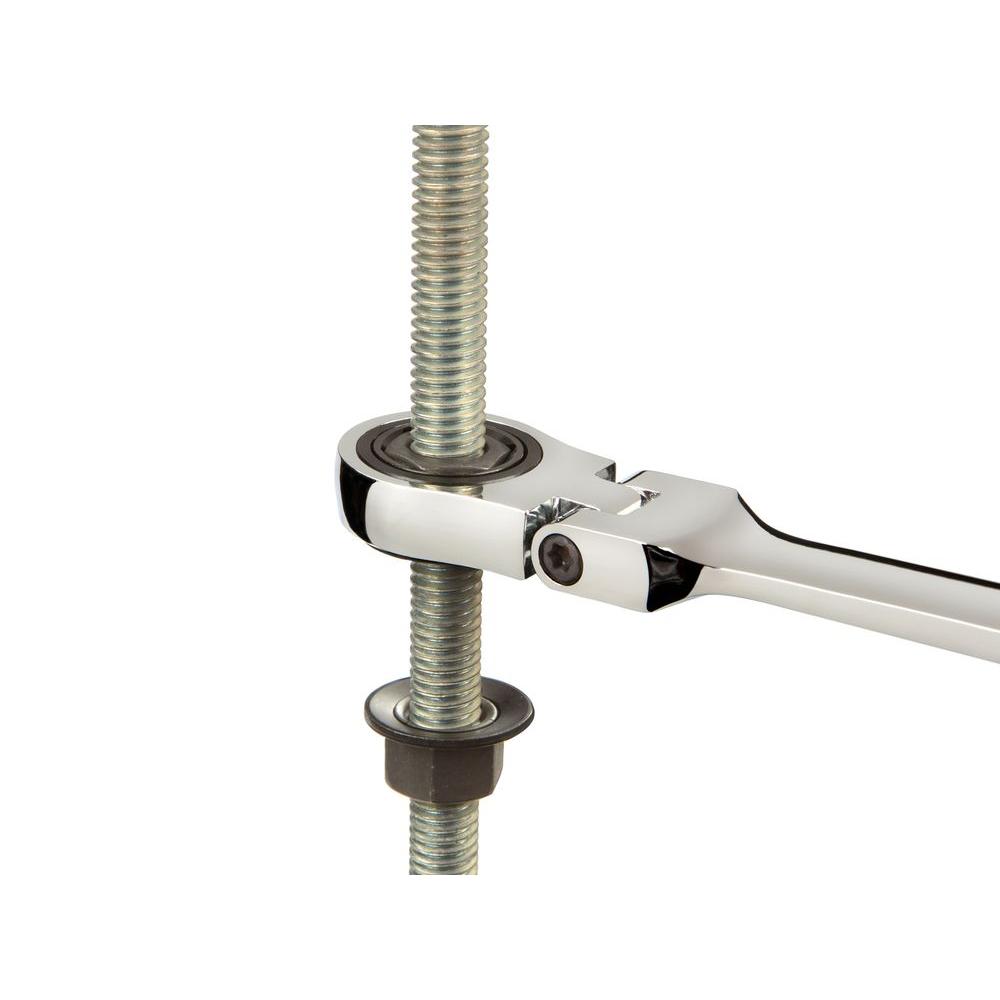 TEKTON WRN57121 Flex-Head Ratcheting Combination Wrench 21 mm