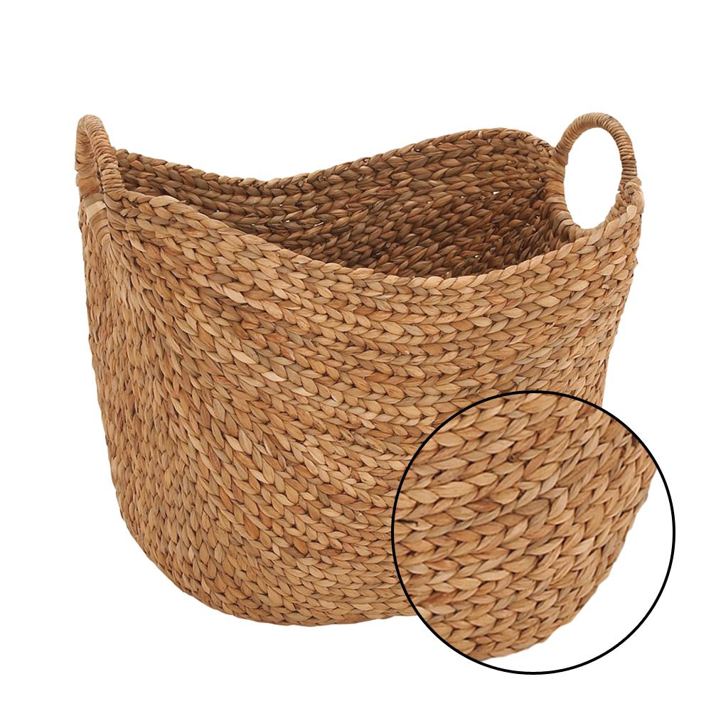 Style 1 LILYCRAFT New Storage Woven Seagrass Basket with Handle
