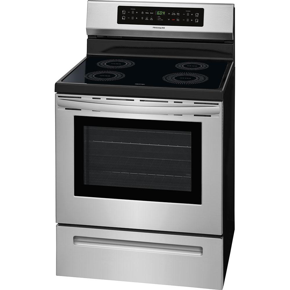 Frigidaire 30 In 5 4 Cu Ft Induction Range With Self Cleaning 8 Frigidaire