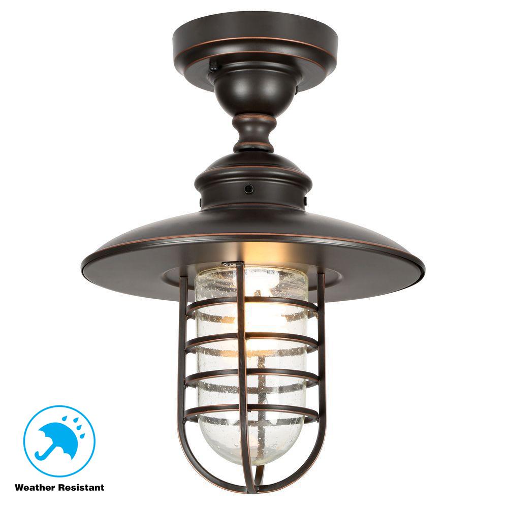 Hampton Bay Dual Purpose 1 Light Outdoor Hanging Oil Rubbed Bronze Pendant Or Flushmount Lantern Dyx1701a The Home Depot - Bronze Pendant Light Home Depot Hampton Bay Dual Purpose 1 Light Outdoor Hanging Oil Rubbed Bronze Pendant Or Flushmount Lantern Dyx1701a The Home Depot - Bronze Pendant Light Home Depot
