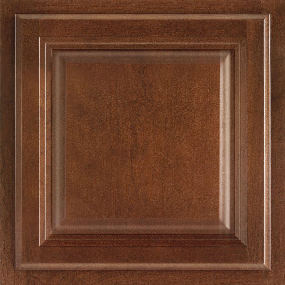 Reviews For American Woodmark Portland 12 7 8 X 13 In Cabinet Door Sample In Spice 95030 The Home Depot