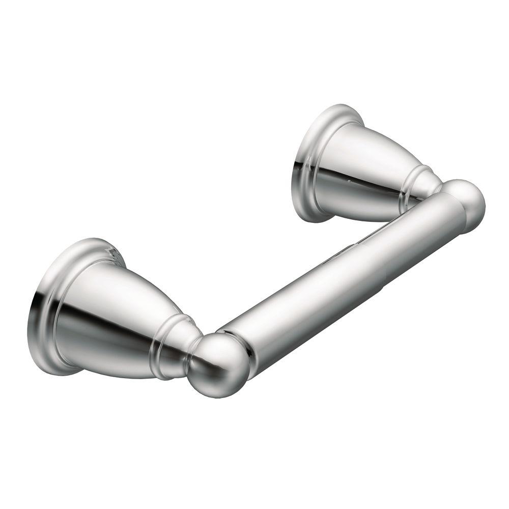 MOEN Brantford Double Post Toilet Paper Holder In Chrome YB2208CH The   Chrome Moen Toilet Paper Holders Yb2208ch 64 600 