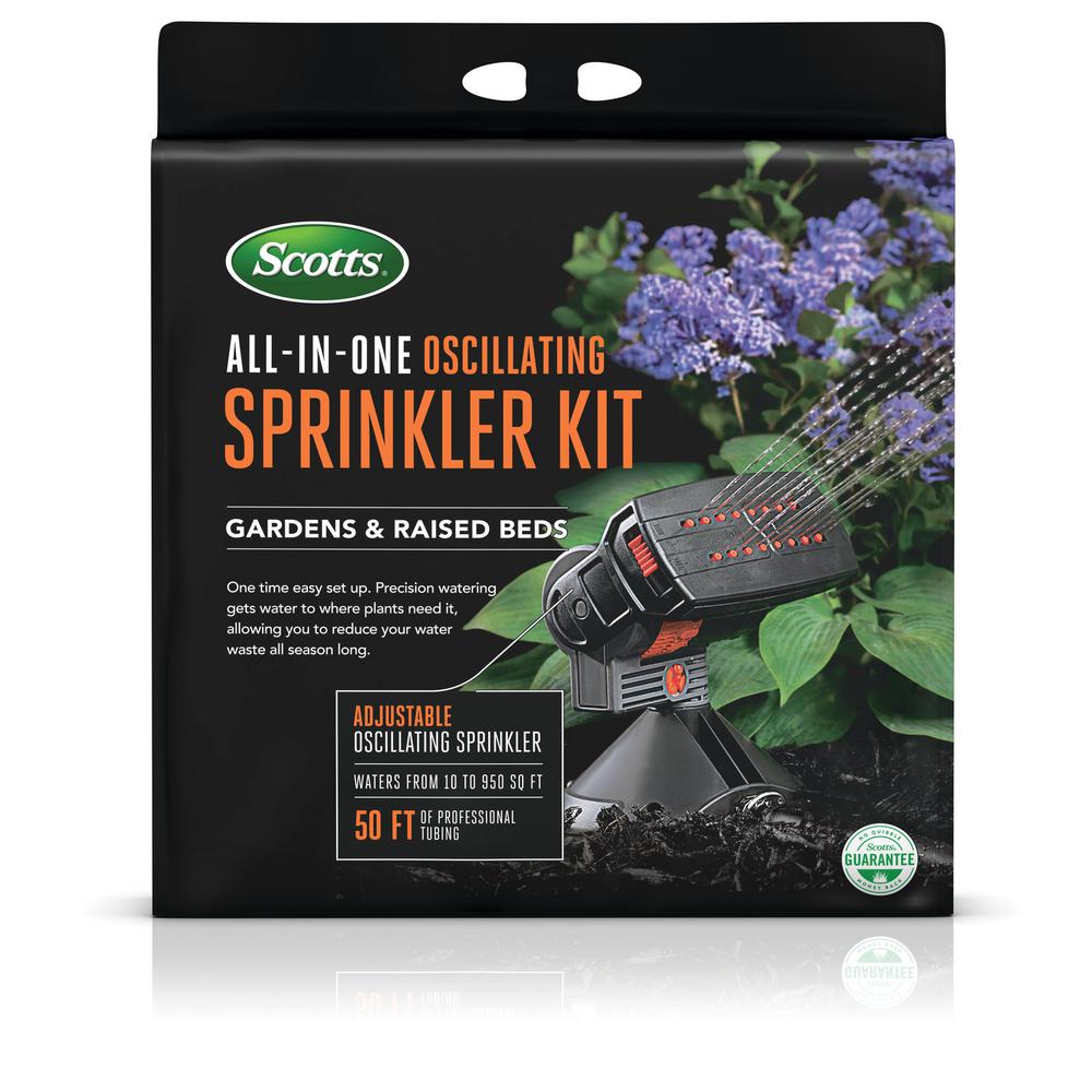 scotts all-in-one oscillating sprinkler kit