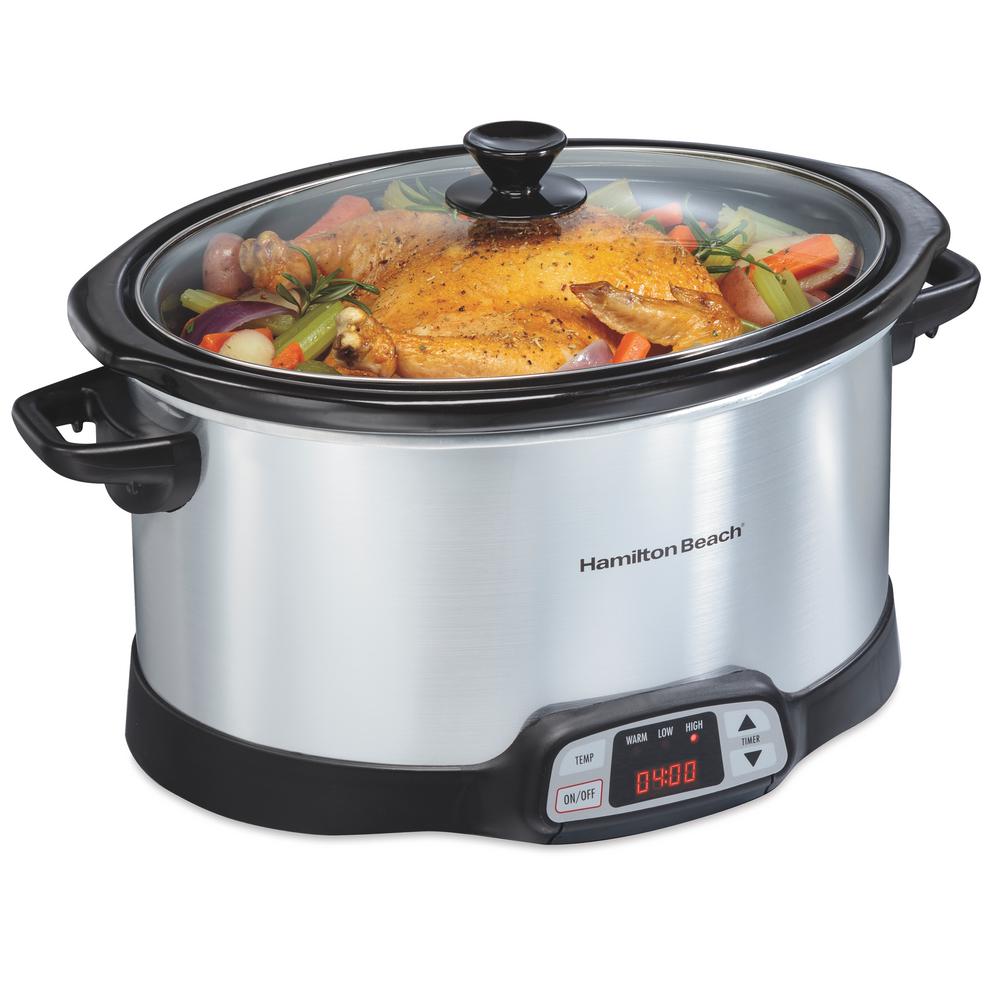 Hamilton Beach Programmable 8 Qt. Slow Cooker by Hamilton Beach