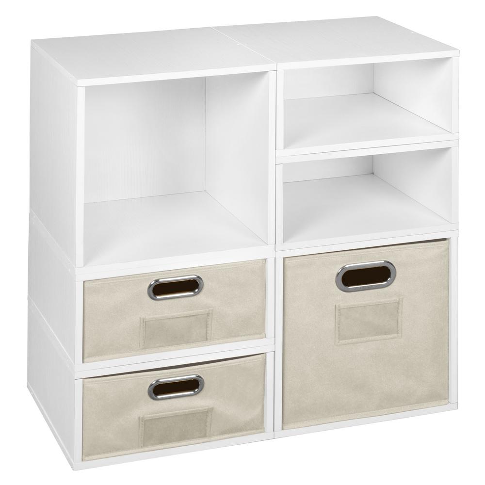 Regency Niche Cheer 26 In X 26 In White Wood Grain Natural