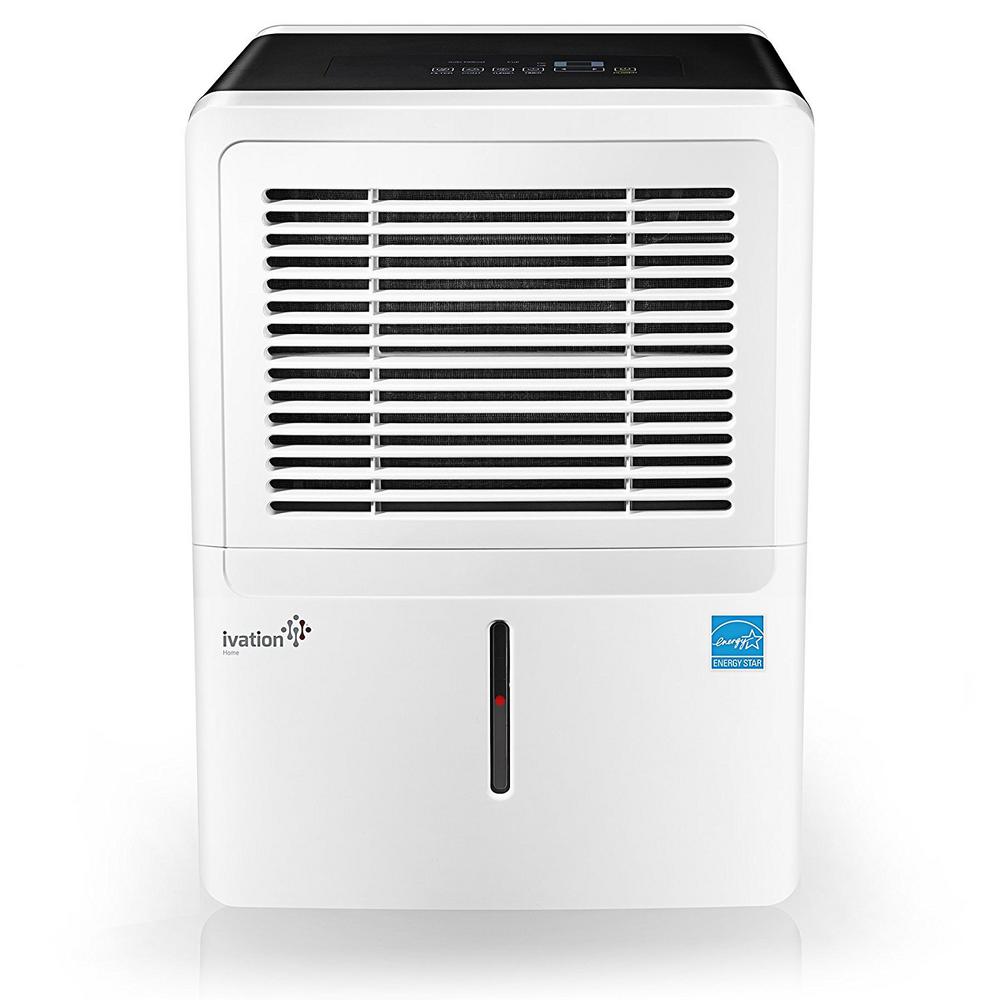 Ivation 50Pint Energy Star Dehumidifier Compressor for Space Up to
