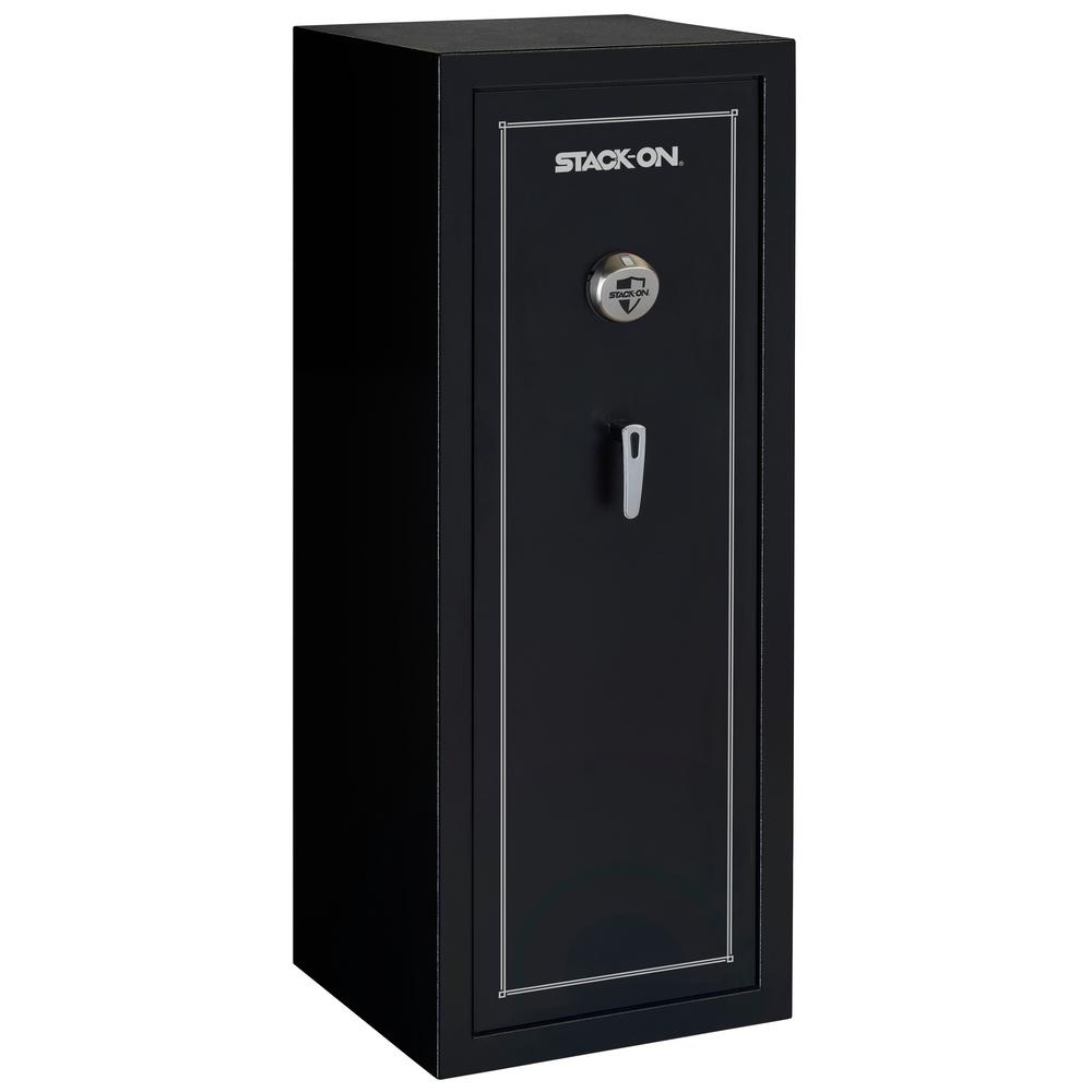 Stack On 10 Gun Black Double Door Security Cabinet Gcdb 924 The