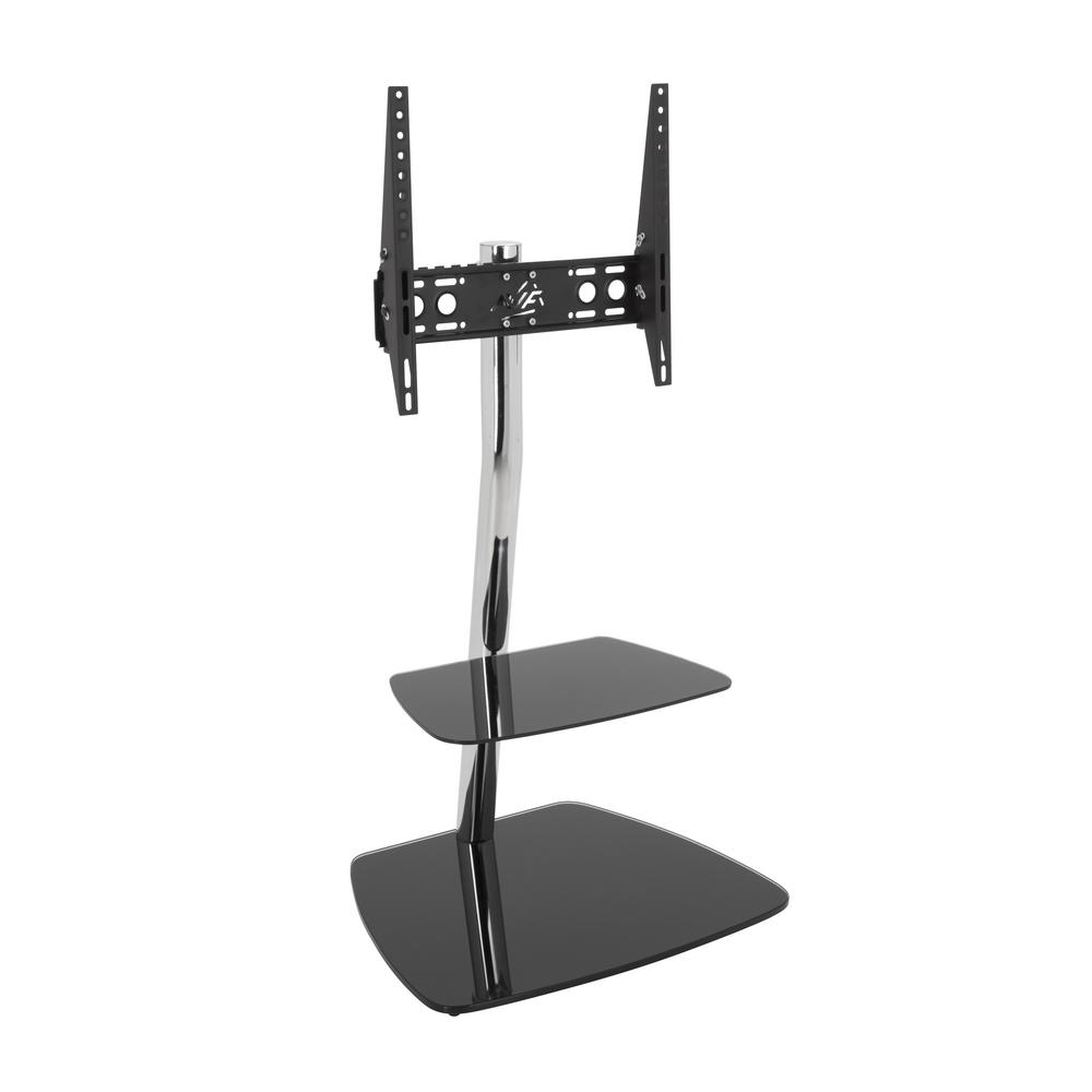 Avf Iseo Corner Pedestal Tv Stand For Tvs Up To 55 In