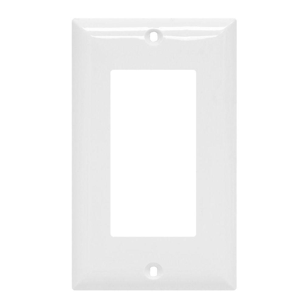 UPC 043180400246 product image for GE Lighting Wall Plates Single Rocker Wall Plate - White White nylon 40024 | upcitemdb.com