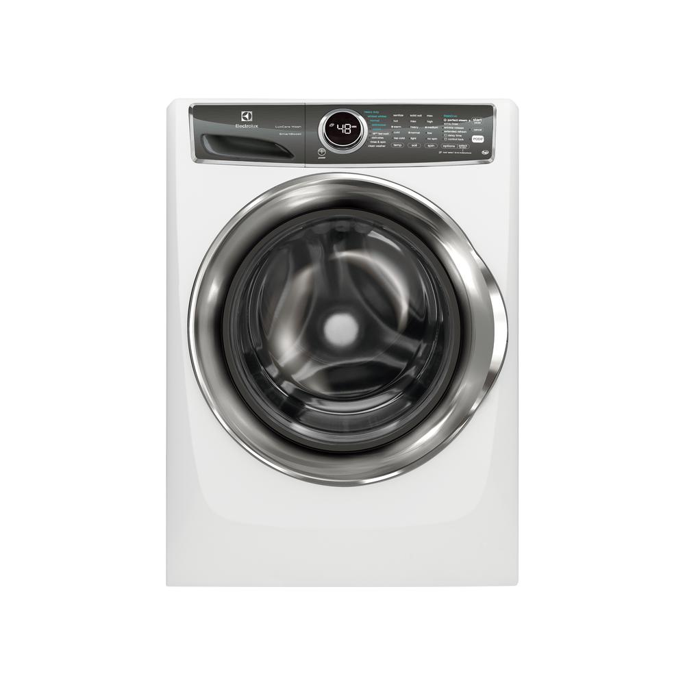 Electrolux 4 4 Cu Ft Front Load Washer With Smartboost Technology Steam In White Energy Star