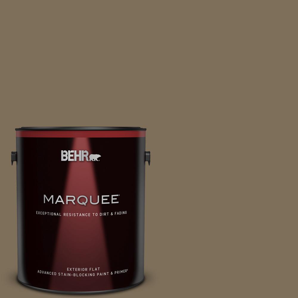 BEHR MARQUEE 1 gal. 710D6 Butternut Wood Flat Exterior BEHR MARQUEE 1 gal. 710D6 Butternut Wood Flat Exterior