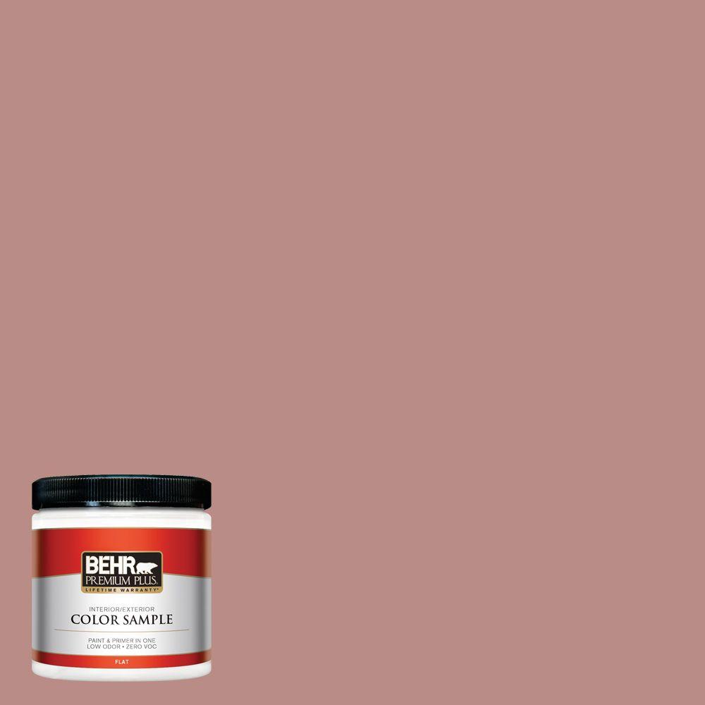 BEHR Premium Plus 8 oz. 170F5 Brick Dust Interior/Exterior Paint