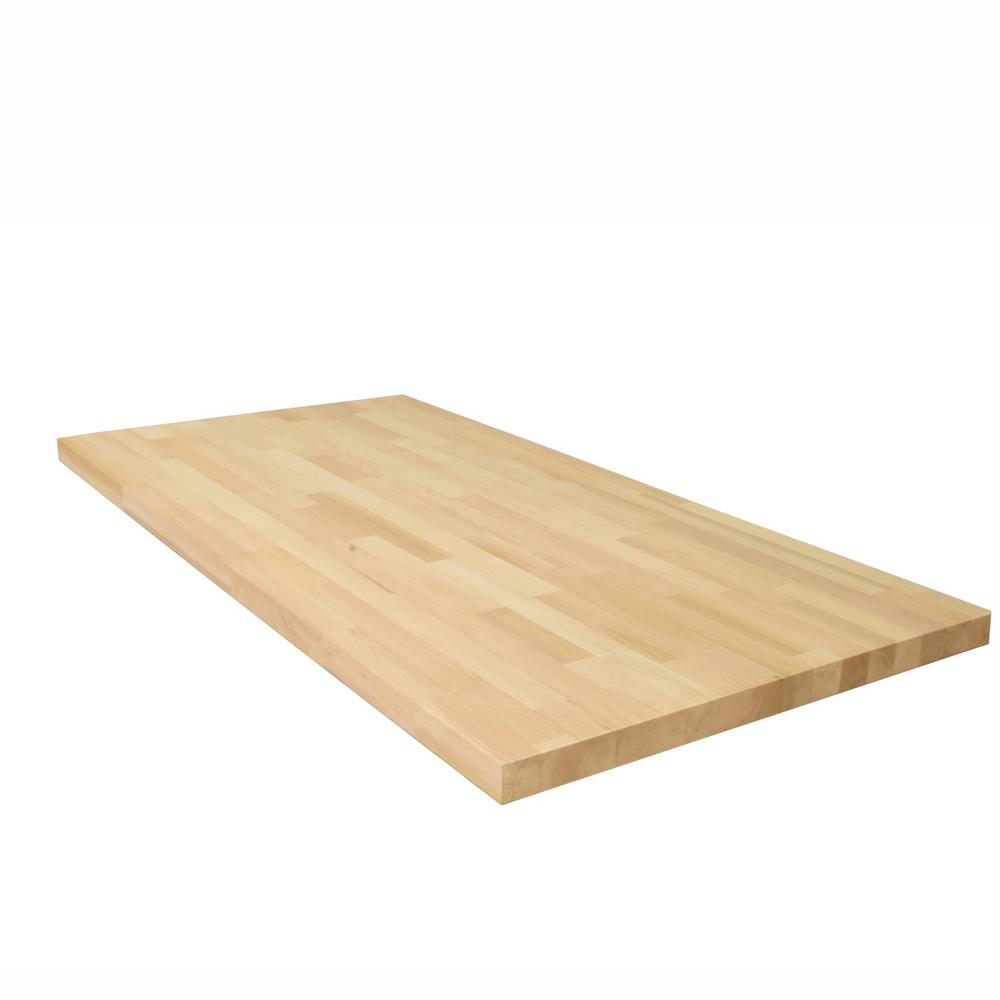 Hardwood Reflections 10 ft. L x 2 ft. 1 in. D x 1.5 in. T Butcher Block