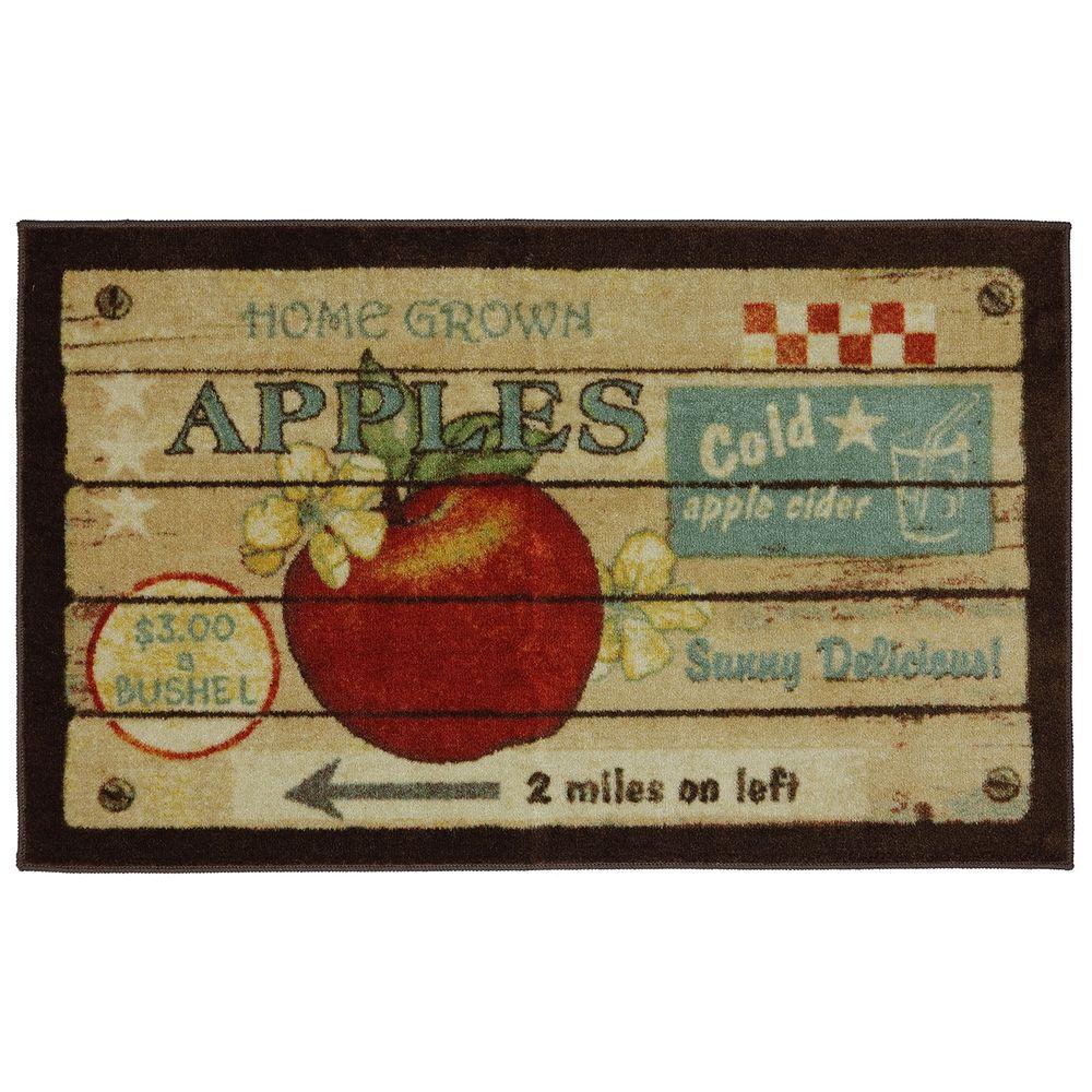 Fruit Crate Multi Printed 3 Ft X 4 Indoor Area Rug 452612 The Fruit Crate Multi Printed 3 Ft X 4 Indoor Area Rug 452612 The Home Depot