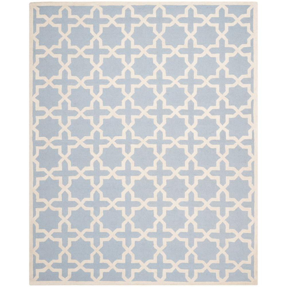 Safavieh Cambridge Light Blue Ivory 8 Ft X 10 Area Rug