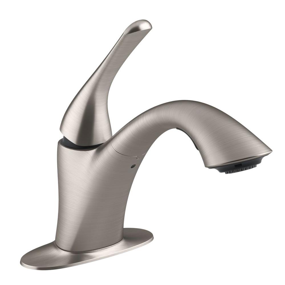 Kohler Mistos Single Handle Pull Out Laundry Utility Faucet In