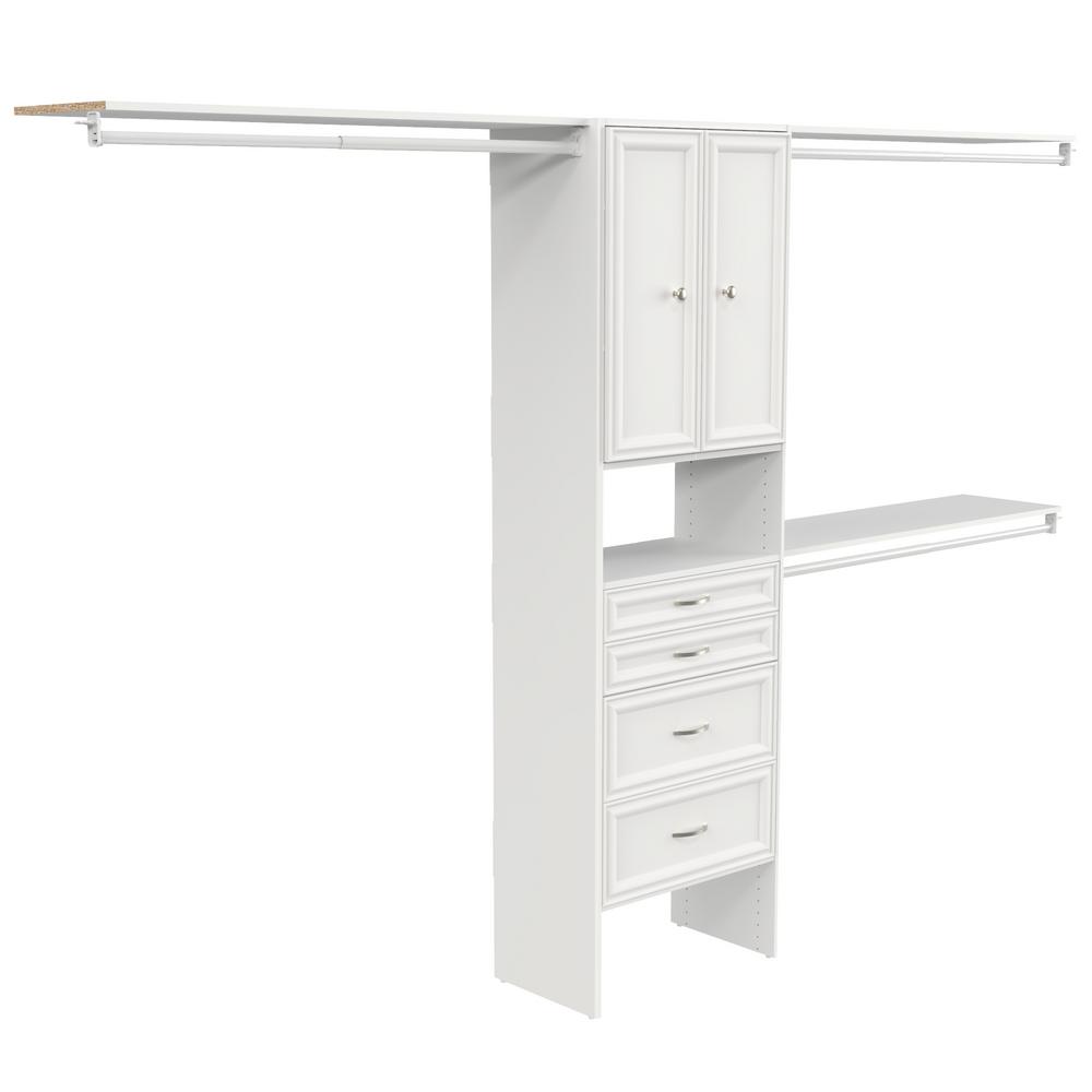 42 or Greater Wood Closet Systems Closet Systems The Home Depot