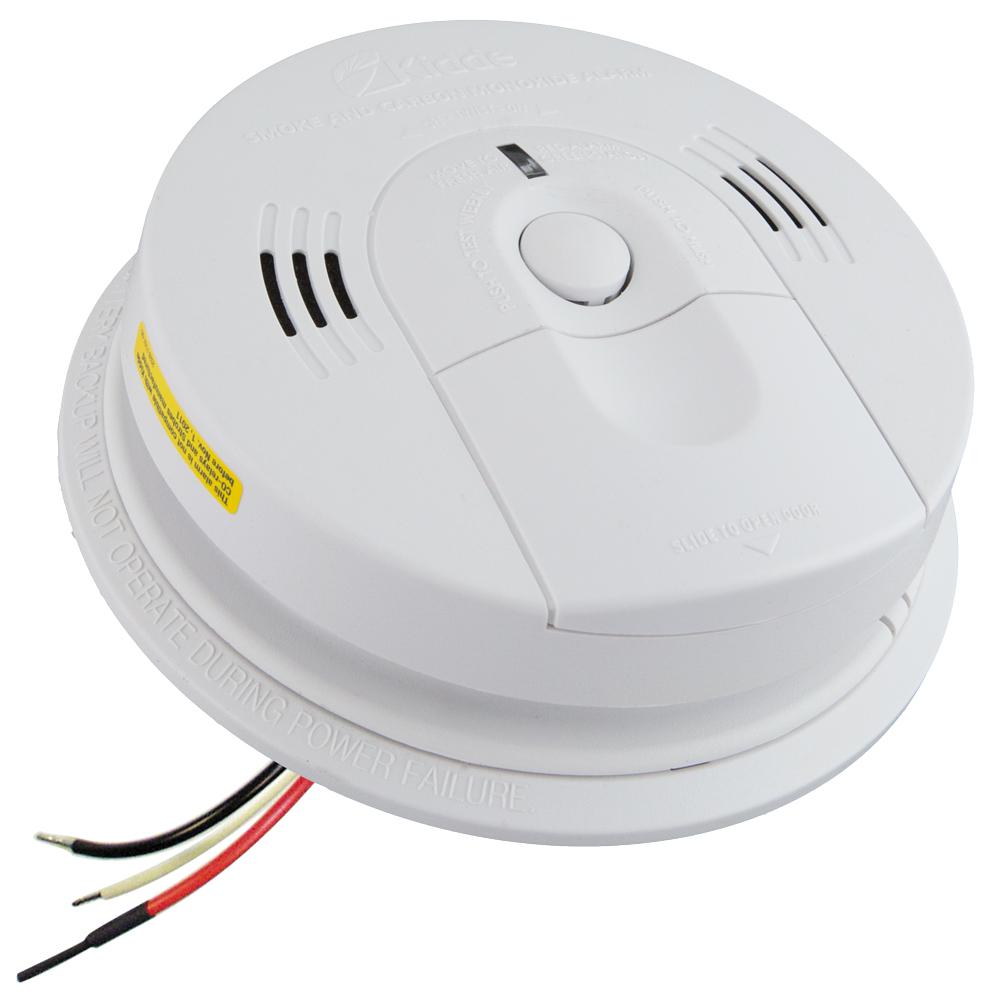 Carbon Monoxide Detector Hardwired Smoke Alarm Fire Combo Sensor Battery 9V best