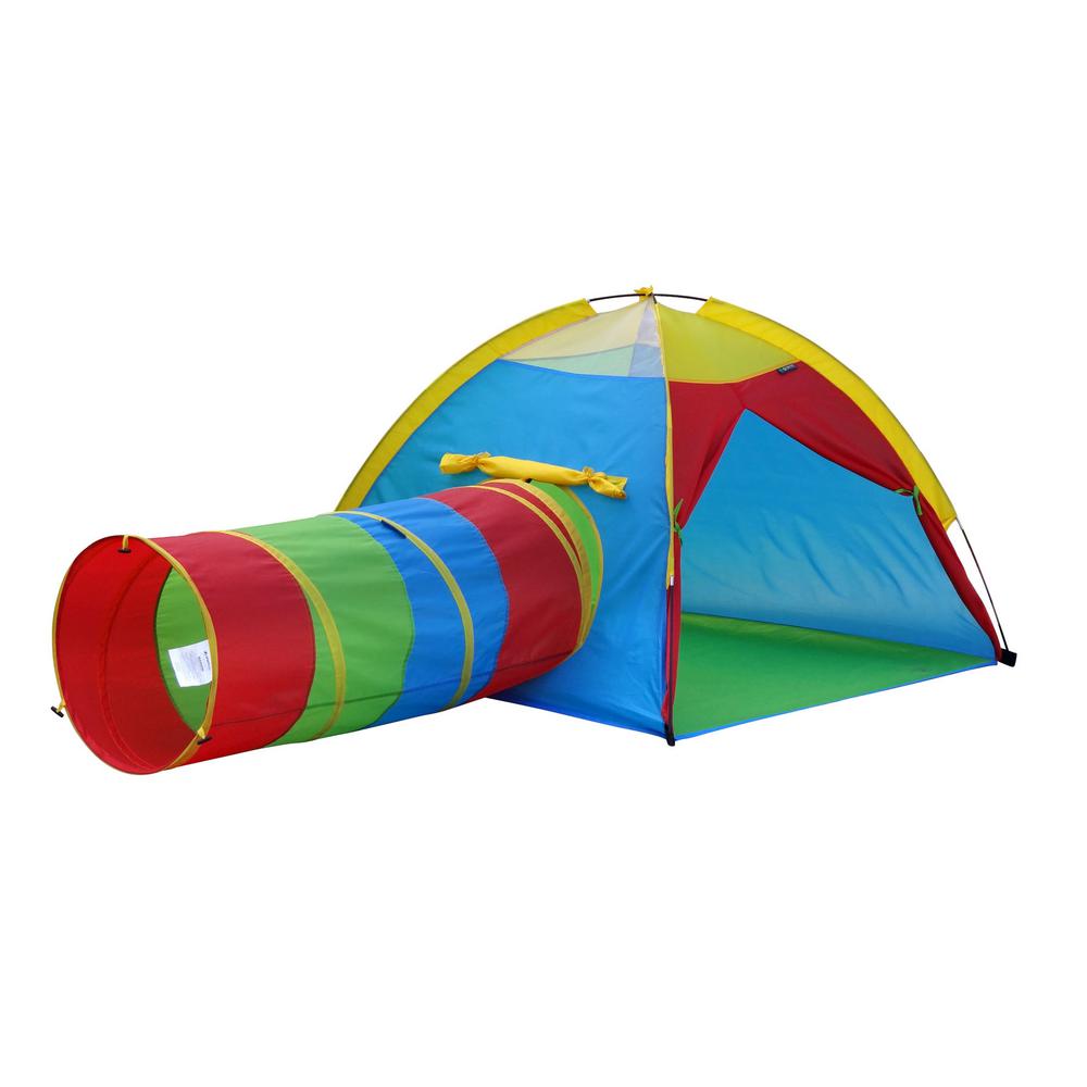 play tent with tunnel