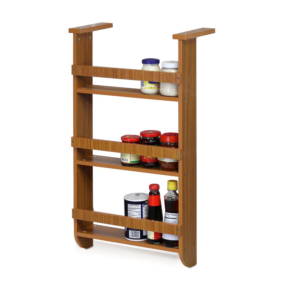 Furinno Cherry 3-Shelf Refrigerator Wall Hanging Spice ...