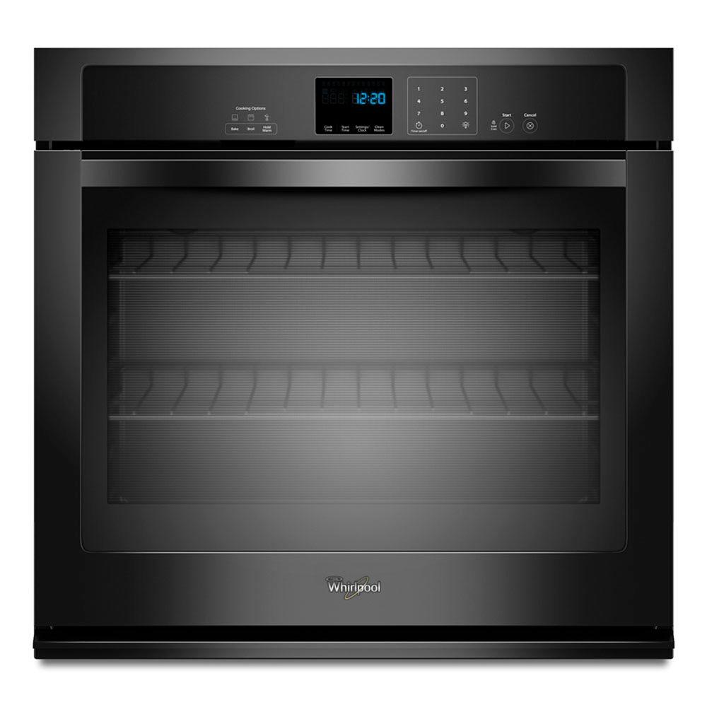 GE 30 in. Single Electric Wall Oven Standard Cleaning with Steam in