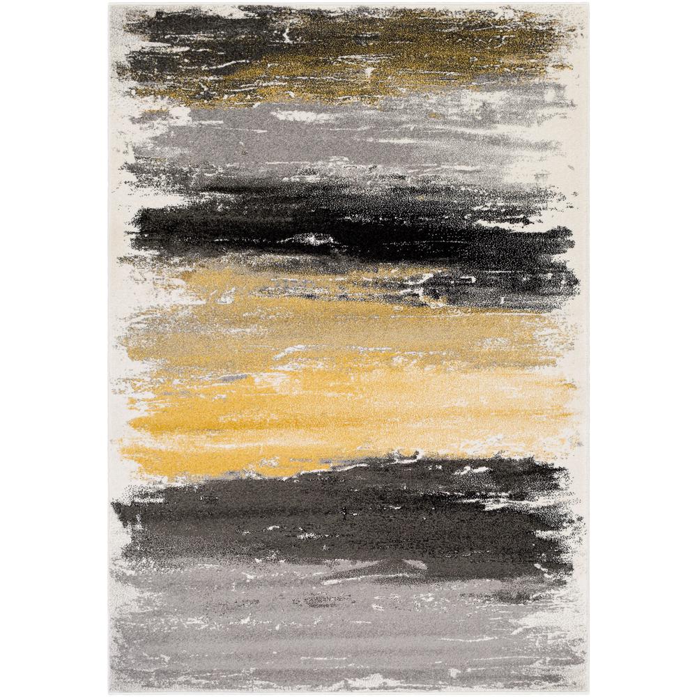 Artistic Weavers Marianne Black Yellow 2 Ft X 3 Indoor Area Rug Artistic Weavers Marianne Black Yellow 2 Ft X 3 Indoor Area Rug