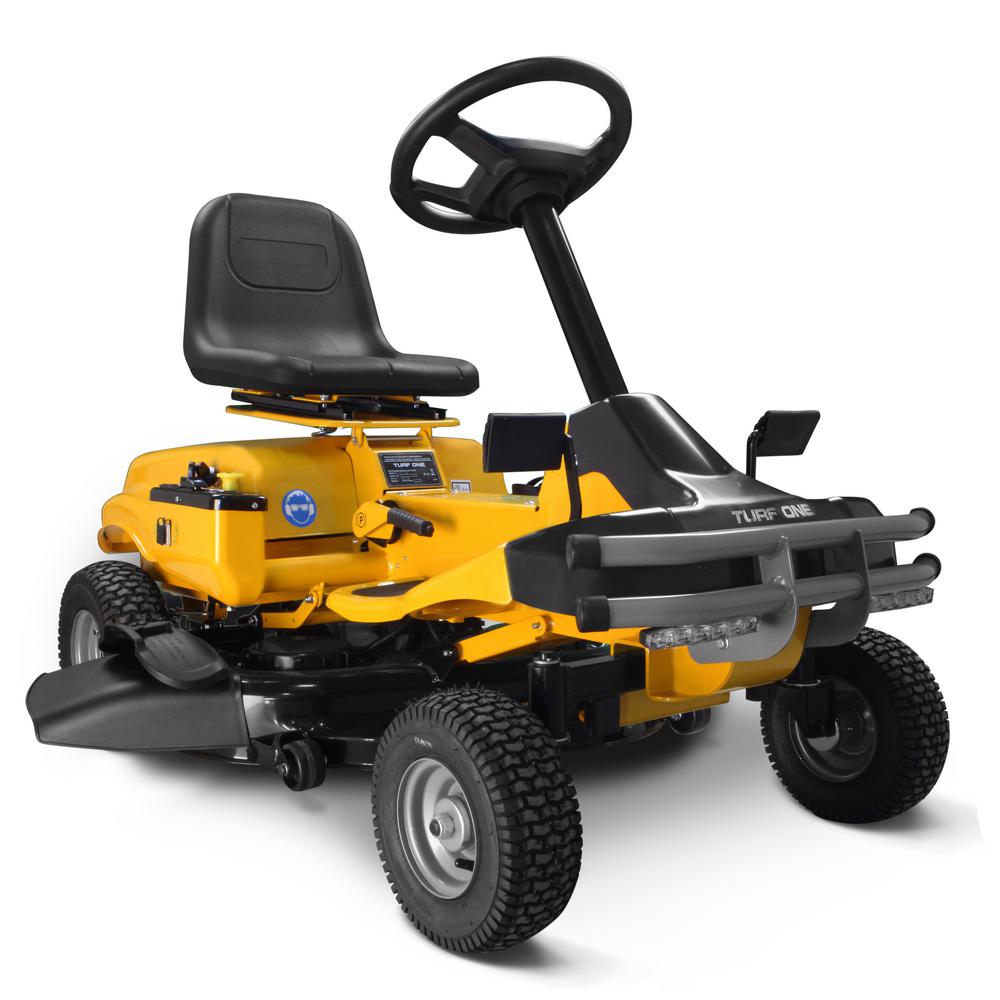 RYOBI 30 in. 50 Ah Battery Electric Rear Engine Riding Mower-RY48130 ...