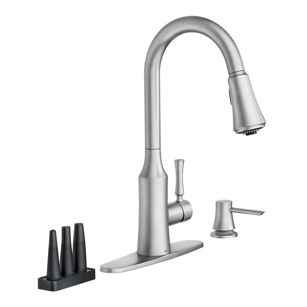 MOEN Glenshire SingleHandle PullDown Sprayer Kitchen Faucet with