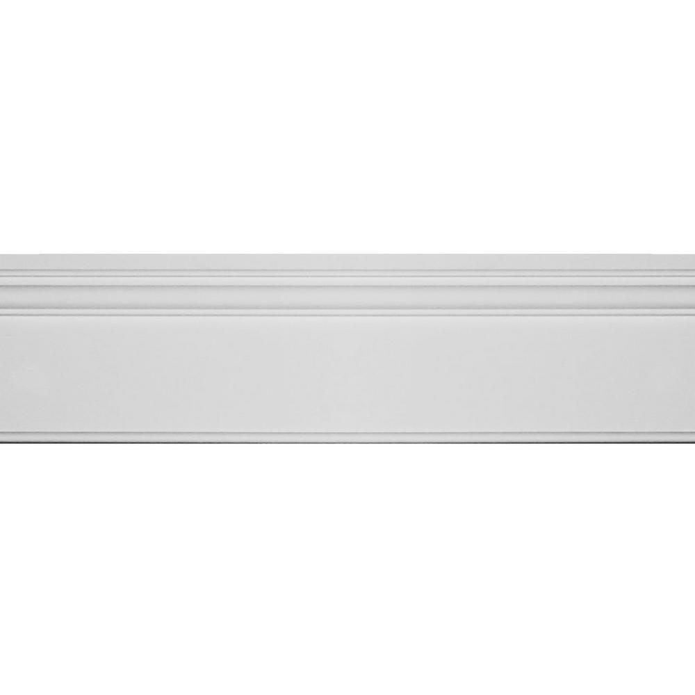 Ekena Millwork 1 in. x 96 in. x 71/4 in. Polyurethane Traditional