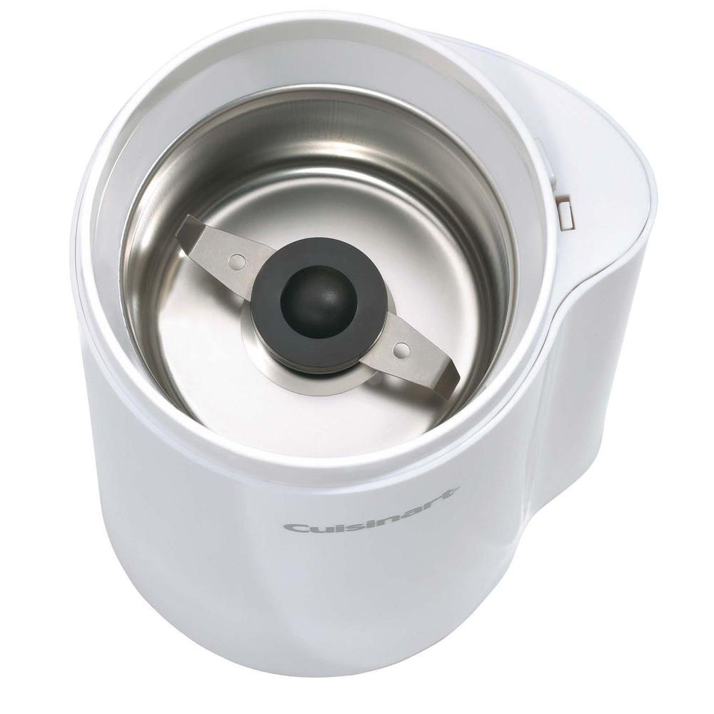 Cuisinart 2.5 oz. White Blade Coffee Grinder with Cord Storage DCG20N