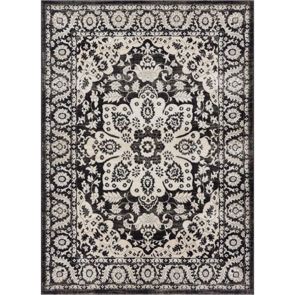 Well Woven Hughes Achilles Grey 5 Ft X 7 Traditional Oriental Well Woven Hughes Achilles Grey 5 Ft X 7 Traditional Oriental Antique Look