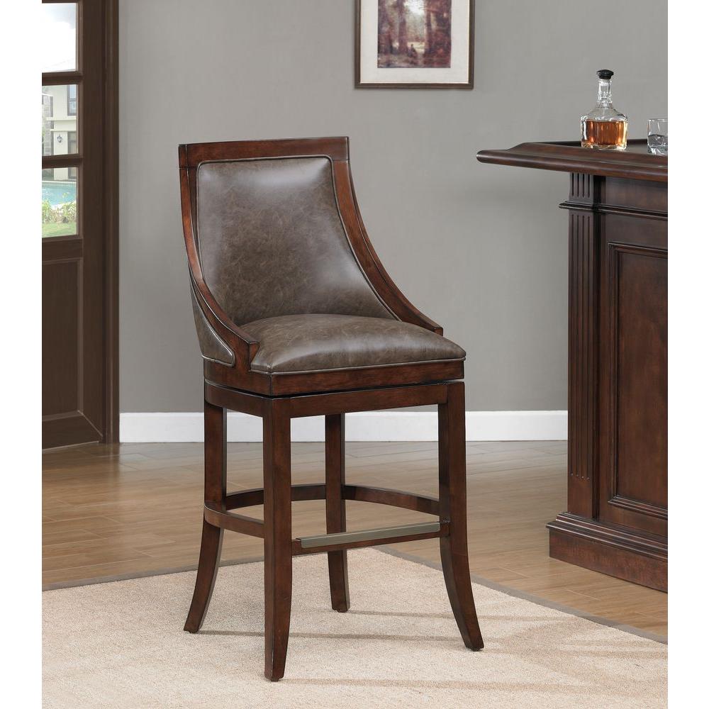 American Heritage Galileo 26 In Navajo Cushioned Bar Stool 111136 American Heritage Galileo 26 In Navajo Cushioned Bar Stool