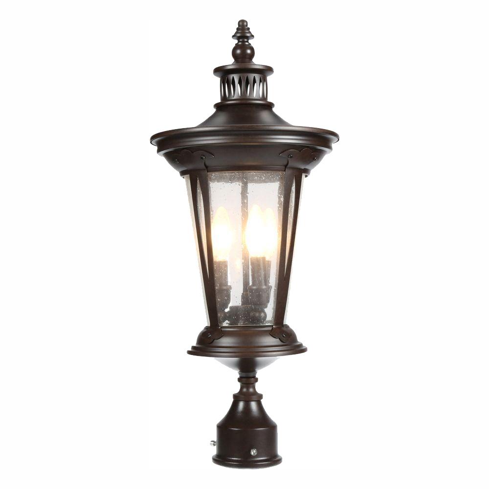North Hampton 3 Light Outdoor Old Bronze Post Lantern North Hampton 3 Light Outdoor Old Bronze Post Lantern