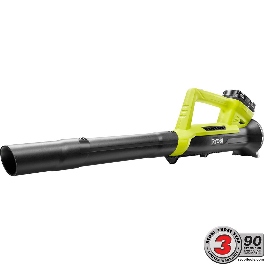 Ryobi ONE+ 90 MPH 200 CFM 18-Volt Lithium-Ion Cordless Leaf Blower - 2.0 Ah... by Ryobi