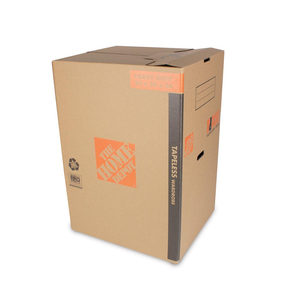 Heavy Duty Moving Boxes Moving Supplies The Home Depot