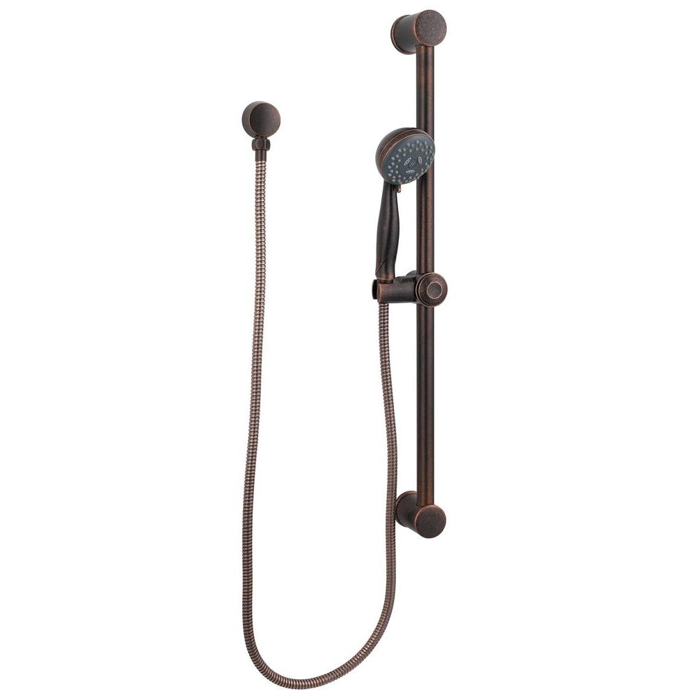Pfister 16Series 3Spray Slide Bar Handshower in Rustic Bronze016