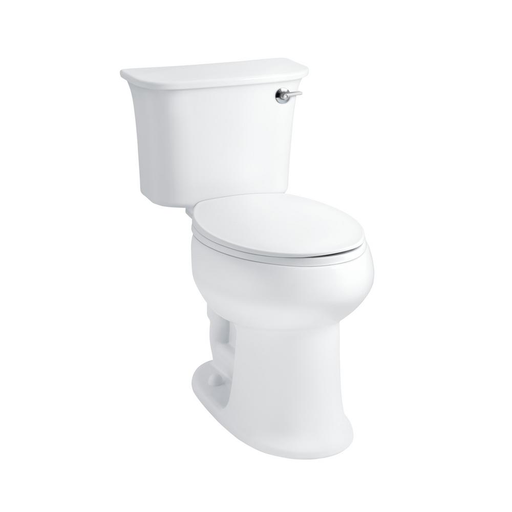 STERLING Stinson 2Piece 1.6 GPF Single Flush Elongated Toilet in White