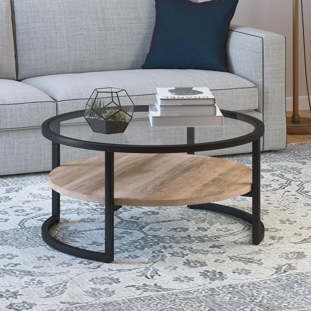 Meyer Cross Winston 35 In Clear Black Bronze Medium Round Glass Coffee Table With Shelf Ct0224 The Home Depot - Bronze Coffee Table Round Meyer Cross Winston 35 In Clear Black Bronze Medium Round Glass Coffee Table With Shelf Ct0224 The Home Depot - Bronze Coffee Table Round