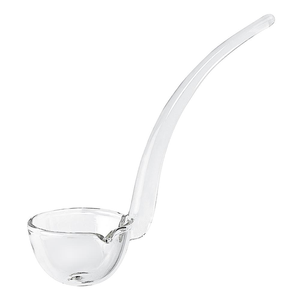 Mouth Blown Lead Free 6 in. Crystal Gravy, Dressing or Sauce Ladle
