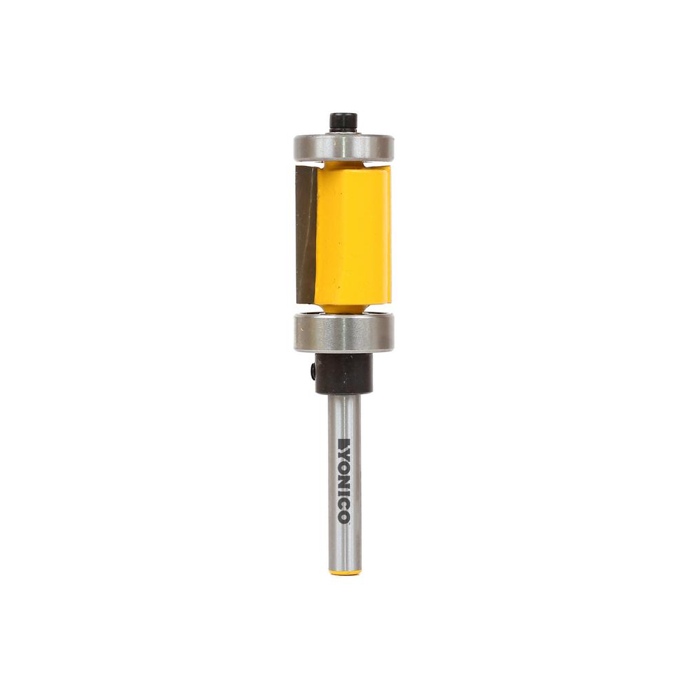 1pcs queue de 1//4/" Top roulement 1//4/" Lame Flush Trim Pattern Routeur Bit