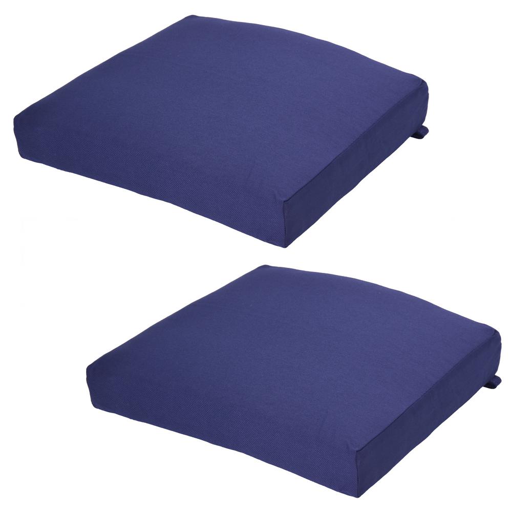 Hampton Bay Prairie Tonal Outdoor Seat Cushion (2Pack)734802238900