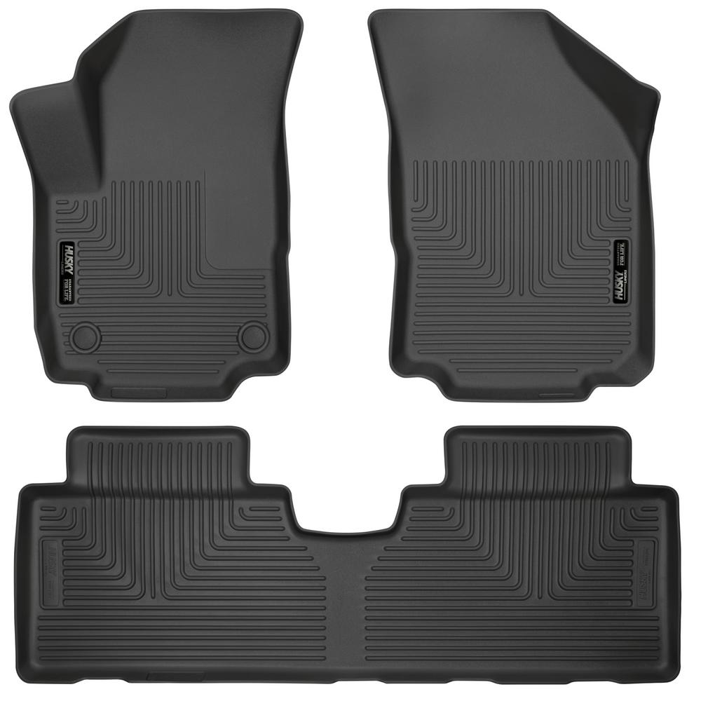 Front 2nd Seat Floor Liners Fits 18 18 Equinox