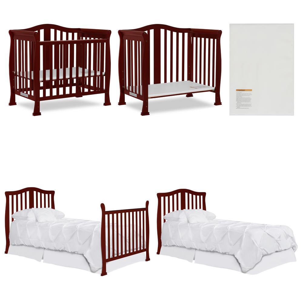 dream on me mini crib bedding