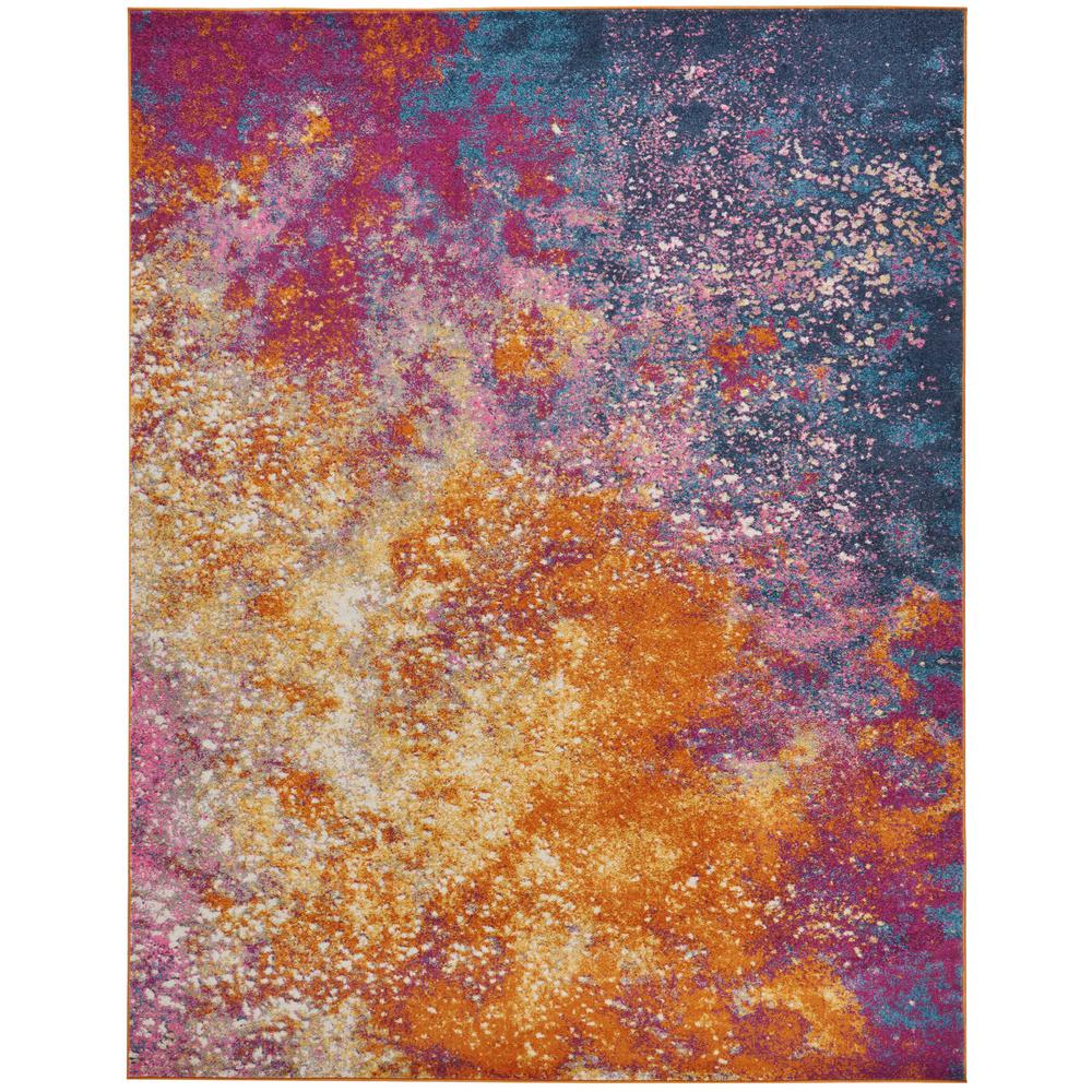 Nourison Passion Sunburst 8 Ft X 10 Area Rug - Multicolor Area Rug 8×10 Nourison Passion Sunburst 8 Ft X 10 Area Rug - Multicolor Area Rug 8×10