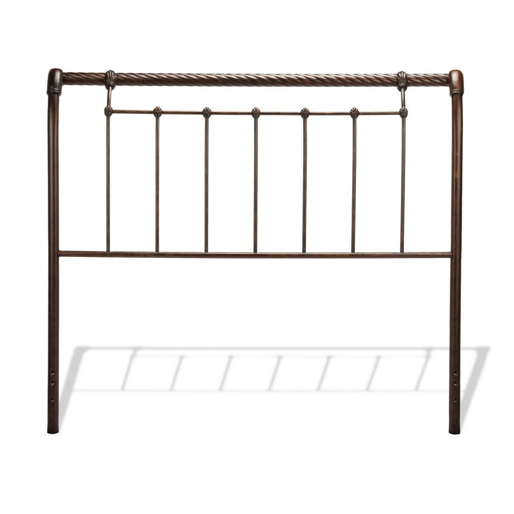 Fashion Bed Group Legion Ancient Gold King Metal Headboard With Fashion Bed Group Legion Ancient Gold King Metal Headboard With Sleigh Design And Twisted Rope Top