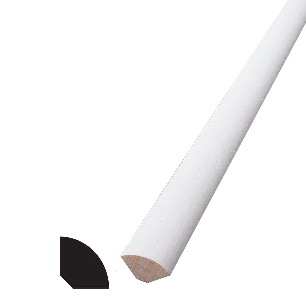 Alexandria Moulding Wm 108 1 2 In X 96 Primed Pine Alexandria Moulding Wm 108 1 2 In X 96 Primed Pine Finger Jointed Quarter Round 10100 93096c The Home Depot