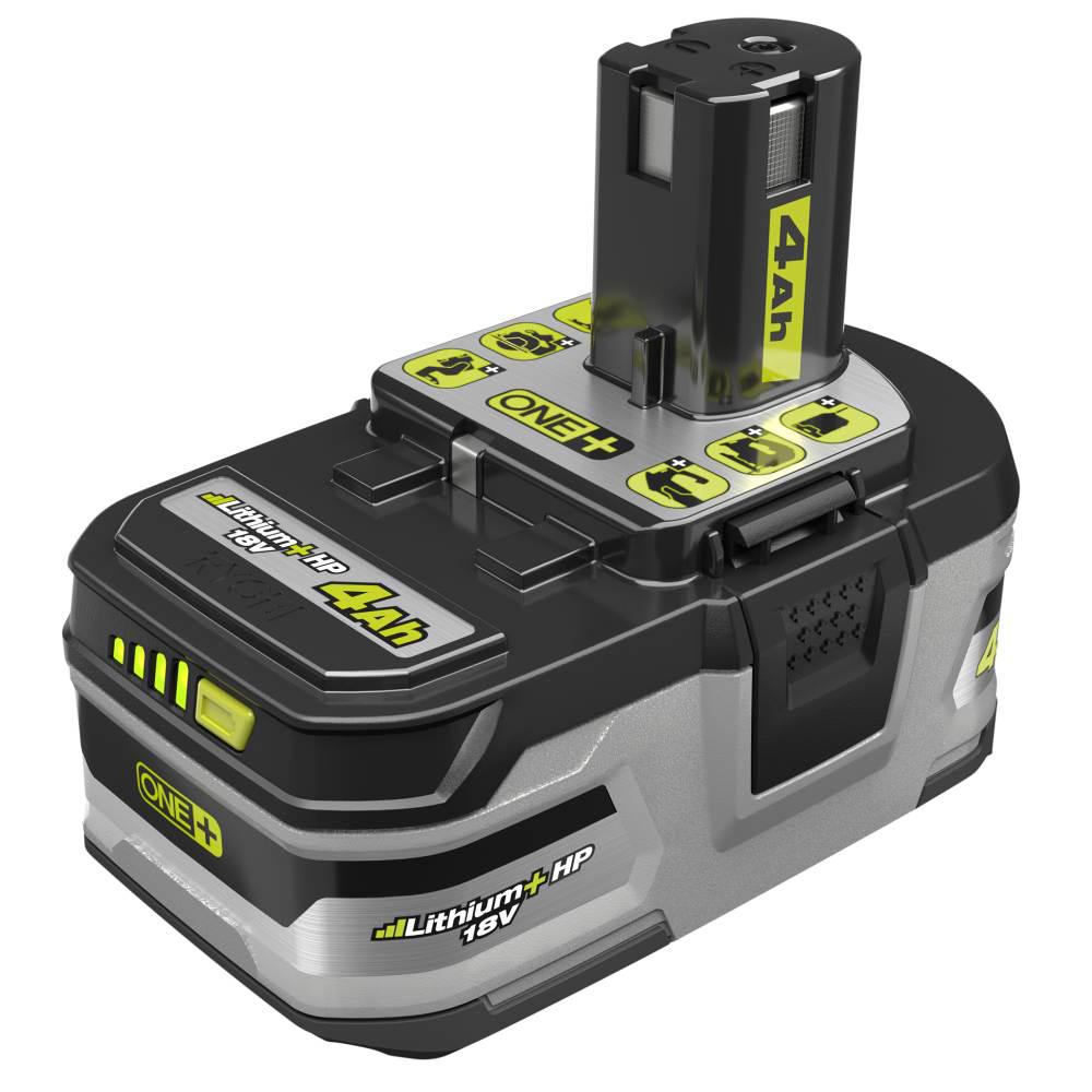 Ryobi 18-Volt ONE+ Lithium-Ion 4.0 Ah LITHIUM+ HP High Capacity Battery